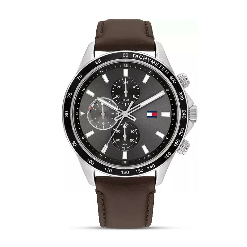 Tommy Hilfiger Miles Grey Dial Men’s Watch | 1792015